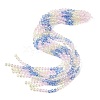 Electroplate Glass Beads Strands EGLA-D300-06-6mm-22-1