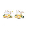 Alloy Enamel Pendants ENAM-N055-098-2