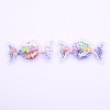 Plastic with Resin and Polymer Clay Accessories RESI-CJC0007-34F-1