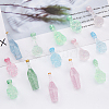 DICOSMETIC 120Pcs 15 Styles Dummy Bottle Transparent Resin Cabochon RESI-DC0001-08-3