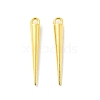 Tibetan Style Alloy Spike Pendants X-TIBEP-A16461-G-NR-1