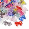 Transparent Crakle Acrylic Beads MACR-L010-03-1