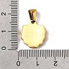 304 Stainless Steel Pendants STAS-B094-04B-G-3