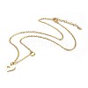 304 Stainless Steel Pendant Necklaces NJEW-JN02214-06-1