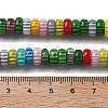 Handmade Millefiori Lampwork Beads Strands X-LAMP-F035-05-4