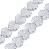 Czech Pressed Glass Beads GLAA-I061-51A-1