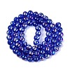 Transparent Glass Beads Strands GLAA-Q107-02A-15-2