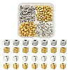 Yilisi 240Pcs 4 Style Tibetan Style Alloy Spacer Beads TIBEB-YS0001-05-1