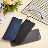 Gorgecraft 3Pcs 3 Colors Portable Slip-in Eyeglasses Pouch AJEW-GF0005-59-5