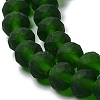 Transparent Glass Beads Strands X-EGLA-A044-T6mm-MD24-4