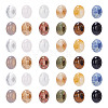 ARRICRAFT 36Pcs 12 Styles Natural Gemstone European Beads SPDL-AR0001-02-1