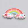 Resin Cabochons CRES-T005-77-1