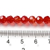 Electroplate Transparent Glass Beads Strands LS-EGLA-A035-T6mm-L01-4
