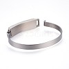 304 Stainless Steel ID Bangles BJEW-F354-12P-3