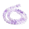 Faceted Rondelle Dyed Natural White Jade Bead Strands G-D073-01G-4