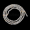 Natural White Topaz Beads Strands G-RM241221-A9-5