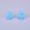 Hexagonal Silicone Beads SI-JX0020A-16-1