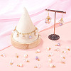 25Pcs Electroplate Glass Charms PALLOY-TAC0314-7
