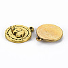 Tibetan Style Alloy Pendants TIBEP-Q089-004-RS-2