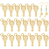 20Pcs Sports Brass Pendants KK-PH0014-26-1