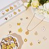 130Pcs 13 Styles Alloy Enamel Charms ENAM-AR0001-90-4