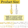 20Pcs 20 Style Rack Plating Alloy Pendants FIND-YW0007-52-3