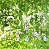 DIY Crystal Glass Sun Catcher Pendant Kits PW-WG7A1D5-01-4