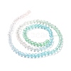 Transparent Glass Beads Strands LS-GLAA-E036-07C-4