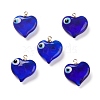 Handmade Evil Eye Lampwork Pendants LAMP-M015-03B-1