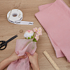 Crochet Polyester Flower AJEW-BC0007-57-3