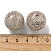 Natural Maifanite Round Ball Figurines Statues for Home Office Desktop Decoration G-P532-02A-30-3