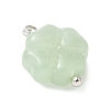 3Pcs 3 Colors Spray Painted Glass Pendants PALLOY-JF03522-01-3