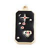 Tarot Alloy Enamel Pendants FIND-Z057-02G-02-1