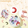 20Pcs Gradient Color Handmade Lampwork Beads LAMP-FS0001-18B-3