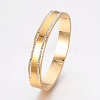 304 Stainless Steel Bangles BJEW-G605-16G-2