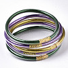 PVC Plastic Buddhist Bangle Sets BJEW-T008-09U-3