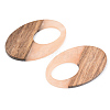 Opaque Resin & Walnut Wood Pendants LS-RESI-S389-005A-C02-2