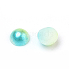 Imitation Pearl Acrylic Cabochons OACR-R063-4mm-03-2