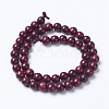 Natural Wood Beads Strands WOOD-J001-05-6mm-2