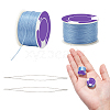 2 Rolls Special Coated Polyester Beading Threads OCOR-NB0002-06G-9