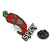 Spicy Hot Chili Pepper Alloy Enamel Pins JEWB-U009-09A-1