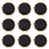 10Pcs Alloy Resin Shank Buttons BUTT-TA0001-36A-3