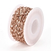 Ion Plating(IP) 304 Stainless Steel Dapped Chains CHS-D028-01RG-3
