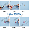 SUNNYCLUE DIY Mermaid Theme Earring Making Set DIY-SC0013-38-4