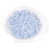 Transparent Spray Painted Glass Beads LS-EGLA-N018-4mm-05-1