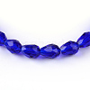 Transparent Glass Bead Strands LS-GLAA-R024-6x8mm-01-2