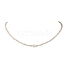 Glass Beads with Pearl Necklaces NJEW-JN04682-03-1