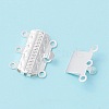 304 Stainless Steel Box Clasps LS-STAS-P249-03S-A-2