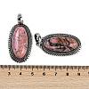 Natural Rhodonite Pendants G-I370-07AS-03-3