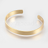 Brass Cuff Bangle BJEW-P168-E03-6